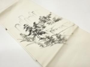 手描き時代風景模様名古屋帯 | 宗 sou::お茶道具・着物のお店
